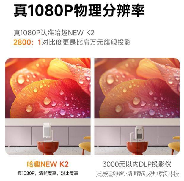 W K2 投影仪：口袋里的大屏魔法尊龙凯时人生就是搏平台哈趣 NE(图2)
