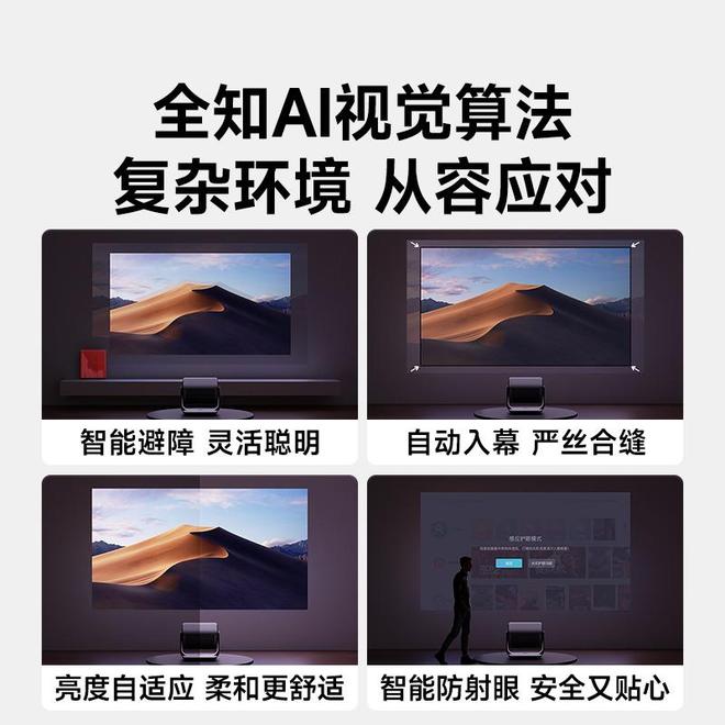 Pro3600流明高亮度白天观影毫无压力尊龙凯时链接618客厅投影仪选择当贝F7(图4)